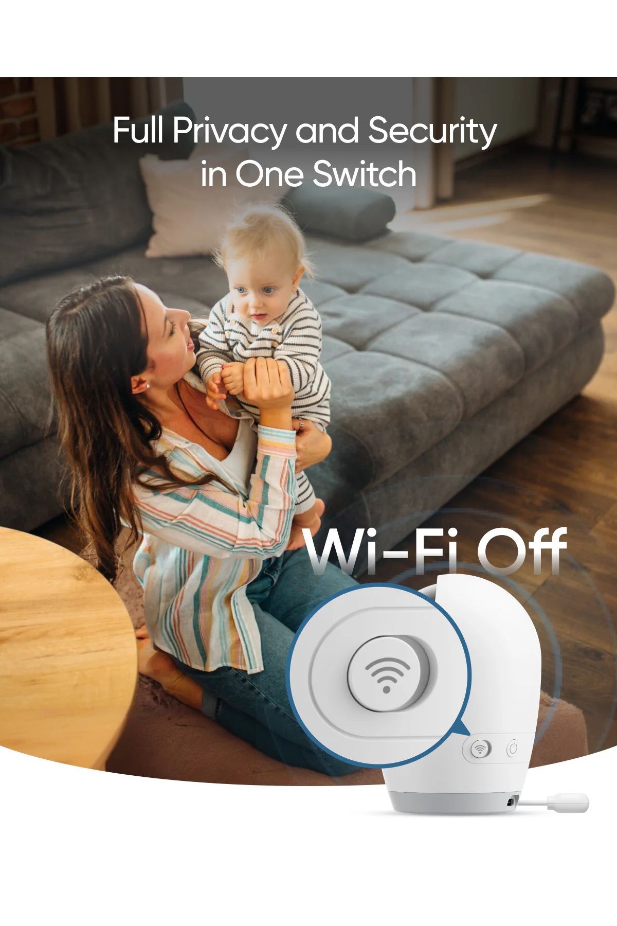 eufy-Eufy E21 Baby Monitor with 4K Hybrid Wi-Fi and Offline Camera and App Control 6