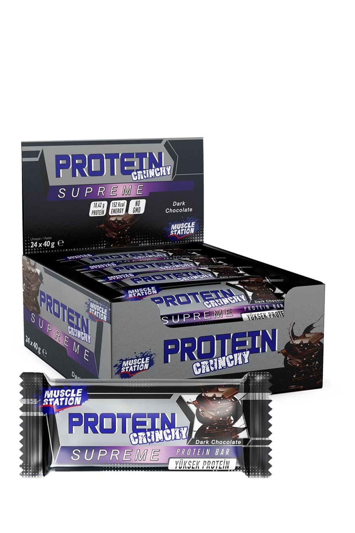 Supreme Protein Bar Dark Çikolata 24 Adet