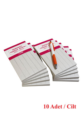 Kaya Yazboz Oyun Kağıdı 9.5x16.5 Cm 6 Haneli 3.hamur Kağıt 10 Adet / Cilt