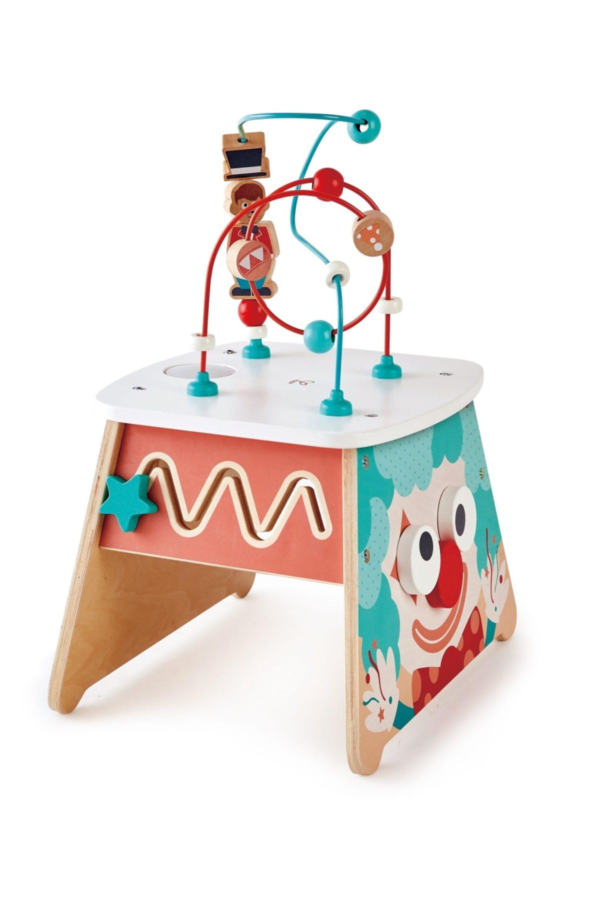 Hape-Wooden toy - Circus activity center with lights 2