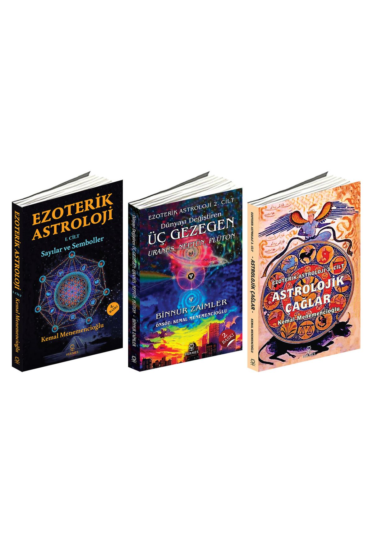 Hermes Yayınları Ezoterik Astroloji - 3 Cilt Set