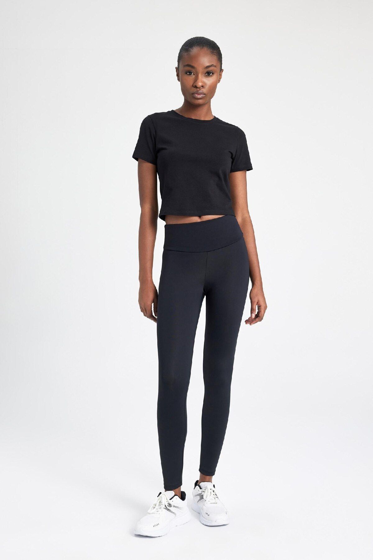 DeFacto-Fit Taillenformende Athleten-Leggings B4046ax23au 2