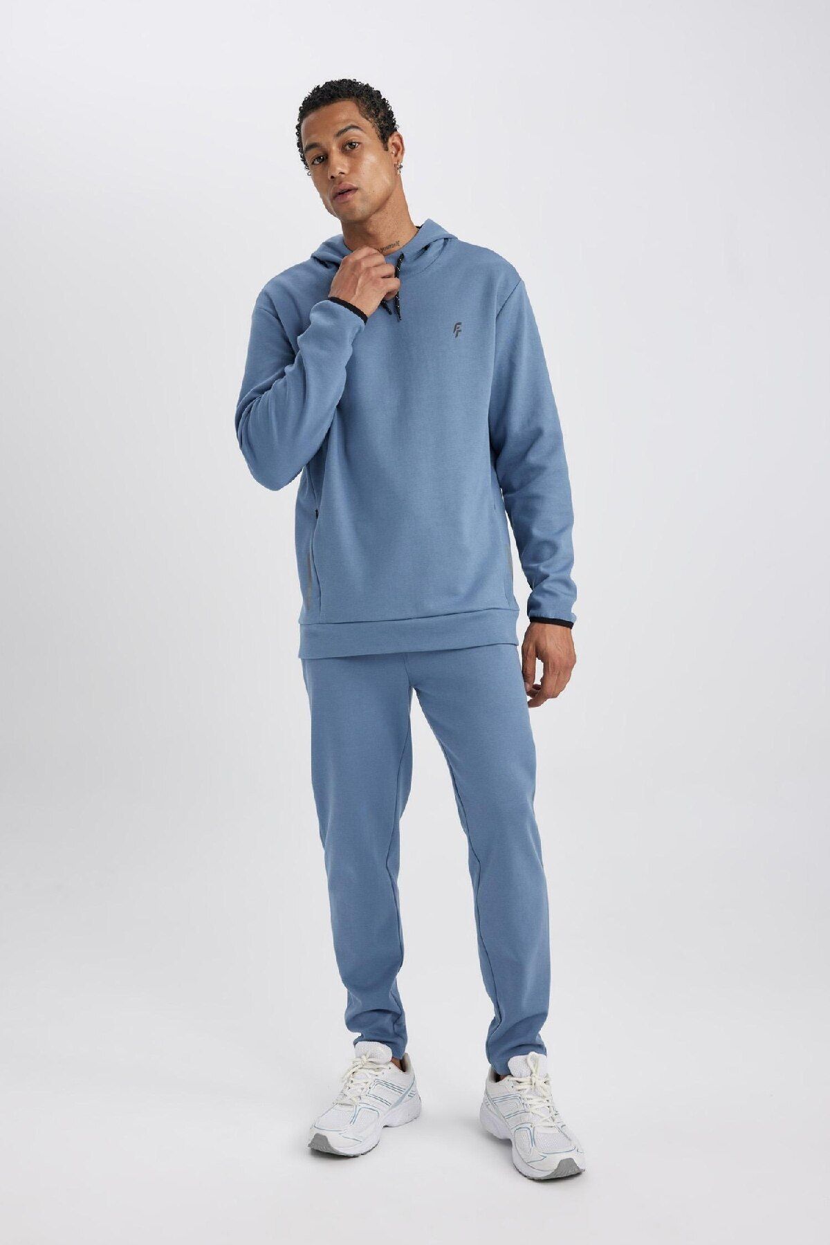 DeFacto-Tepláky Slim Fit Jogger - elastický pas, kapsa, rovná noha S3309Az24Sp 4