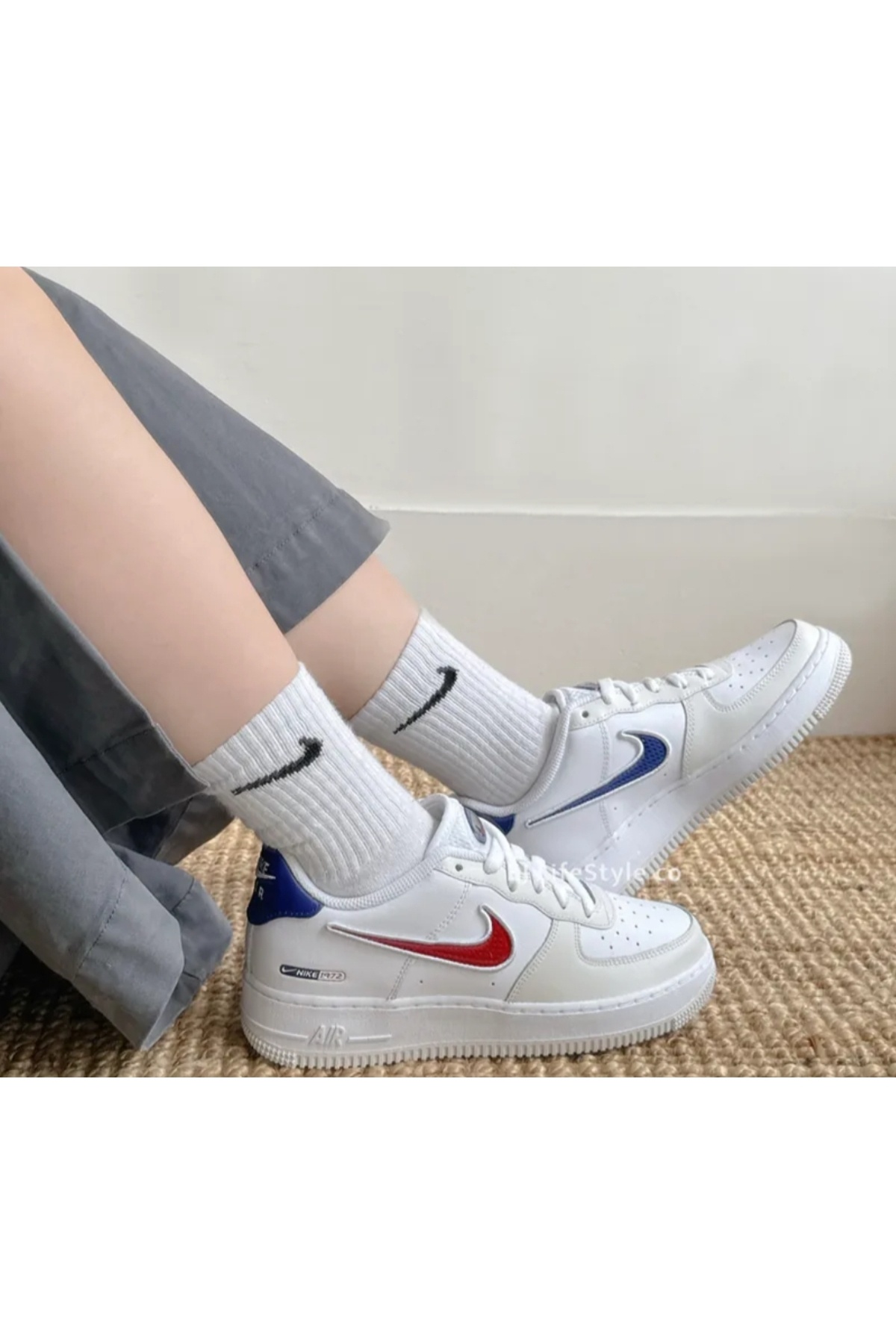 Nike-Air Force 1 Lv8 Gs Unisex Sneaker Shoes 
 Hf5744-146 Aslan Sport 2