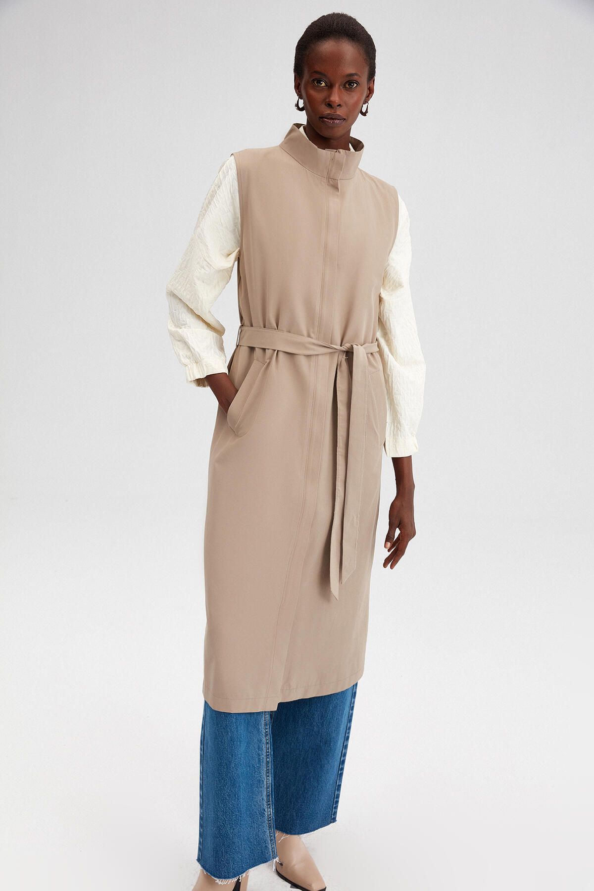 Touché Privé-DVOJITÉ POUŽITÍ TRENCH COAT 3