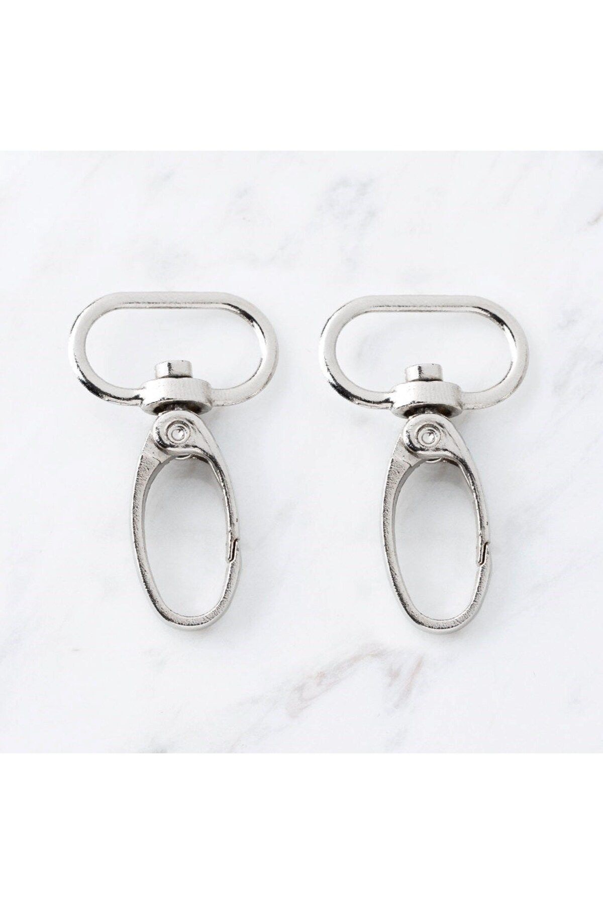 KfksStore Loren 2,5x4 cm 2 li Makrome Anahtarlık Kancası