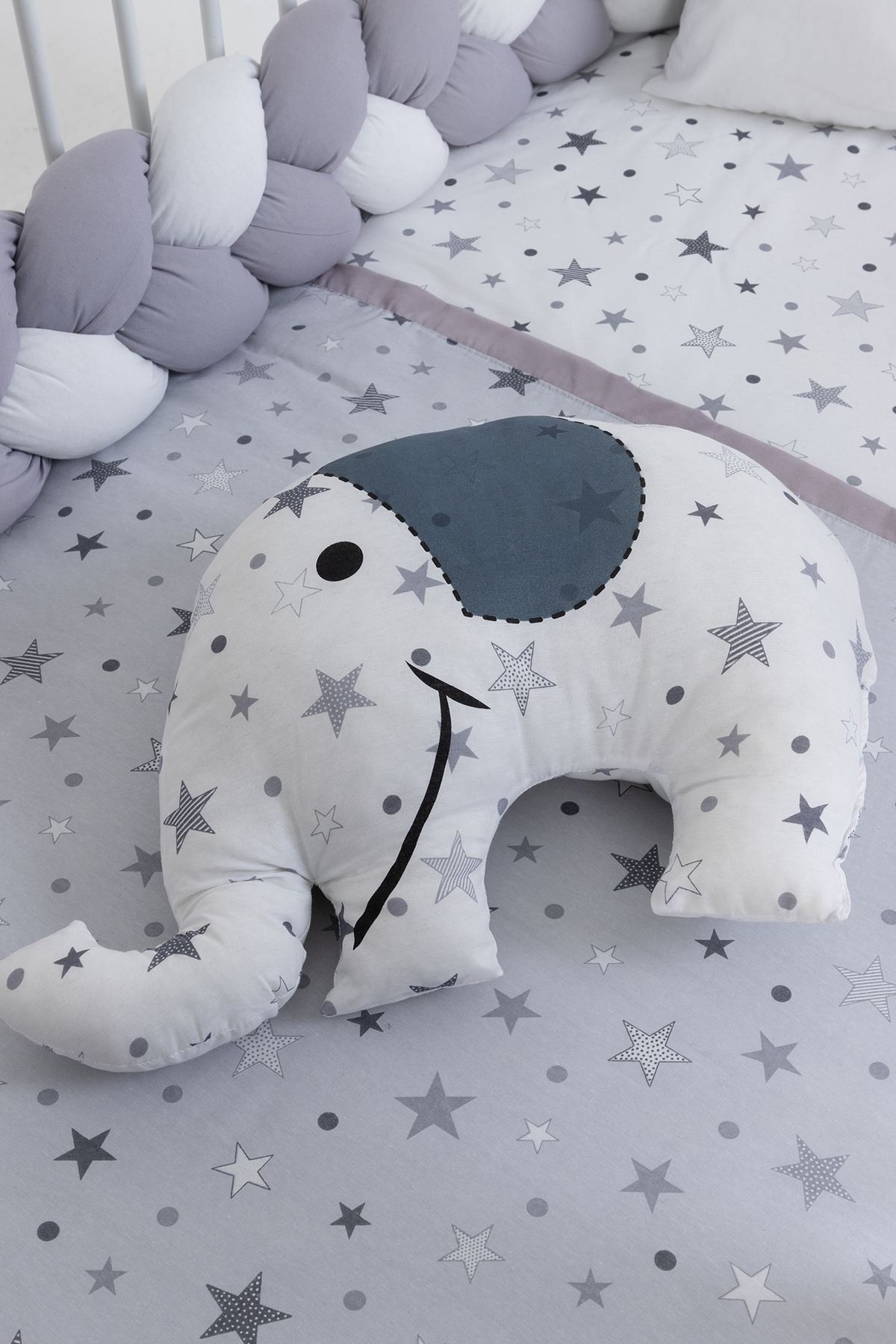 Cozibo Montessori Karyola Uyku Seti 3'lü Örgü 90x190, 100x200 cm fotoğrafı 7 (önizleme)