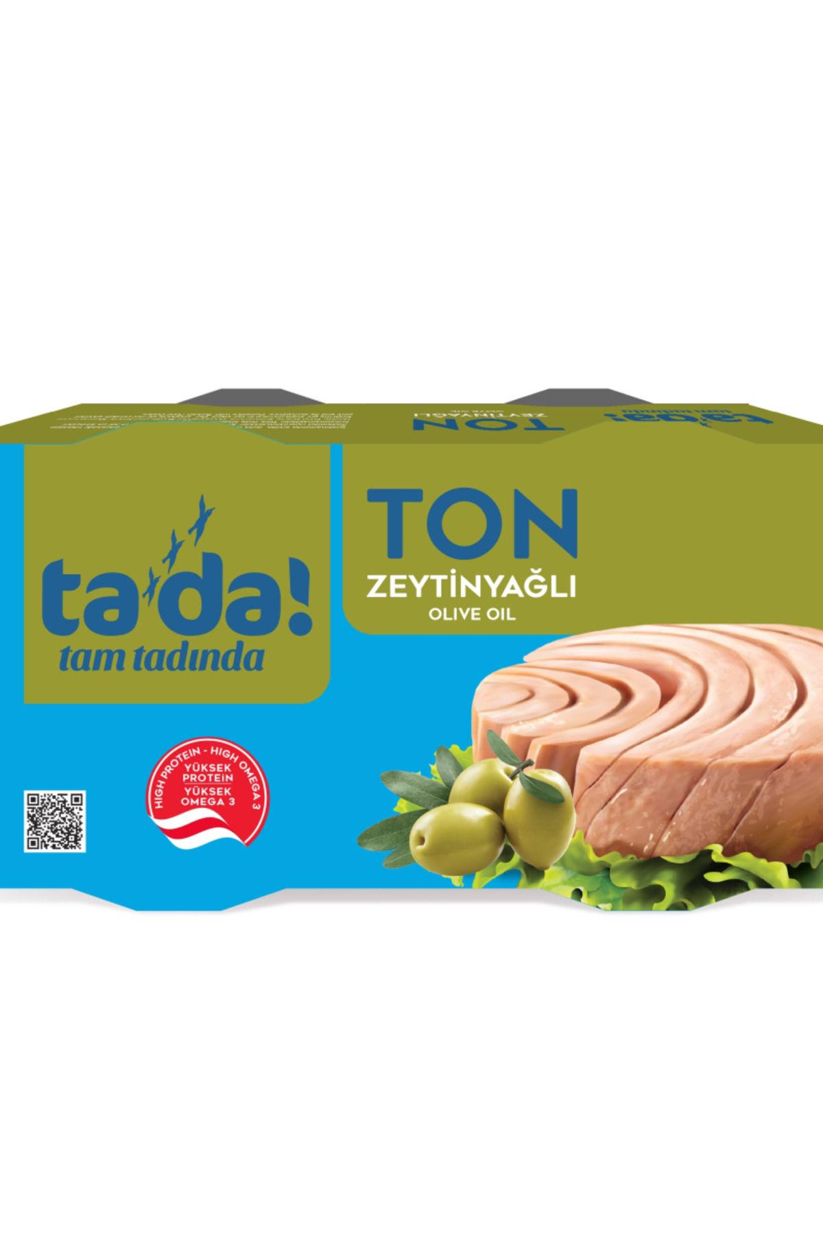 Tada Zeytinyağlı Klasik Ton Balığı 160 gr x 2 Adet