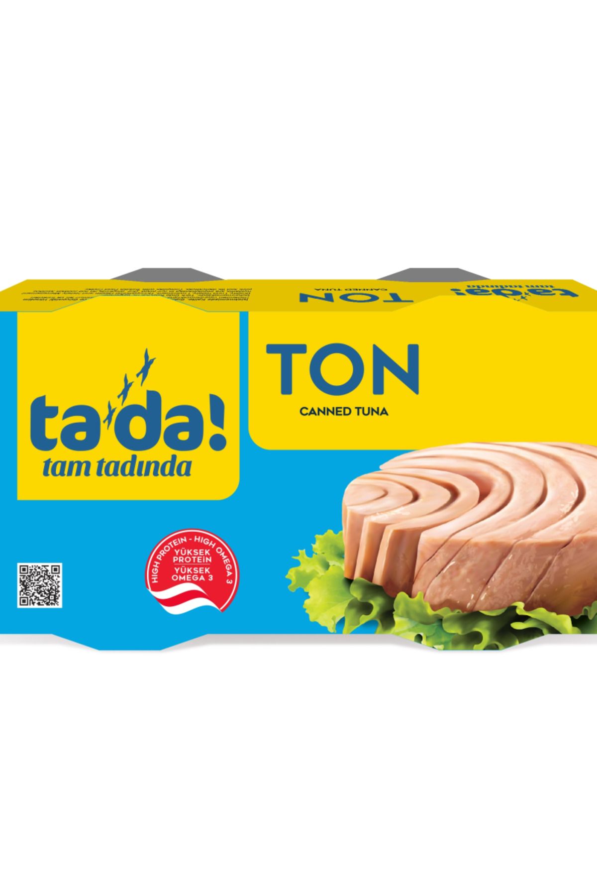 Tada Ayçiçek Yağlı Klasik Ton Balığı 160 gr x 2 Adet