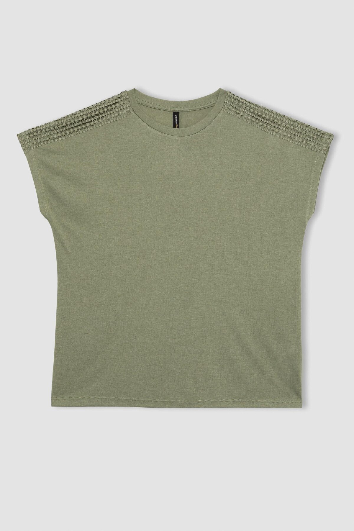 DeFacto-Tričko s krátkým rukávem Crew Neck C2381ax24sp 7