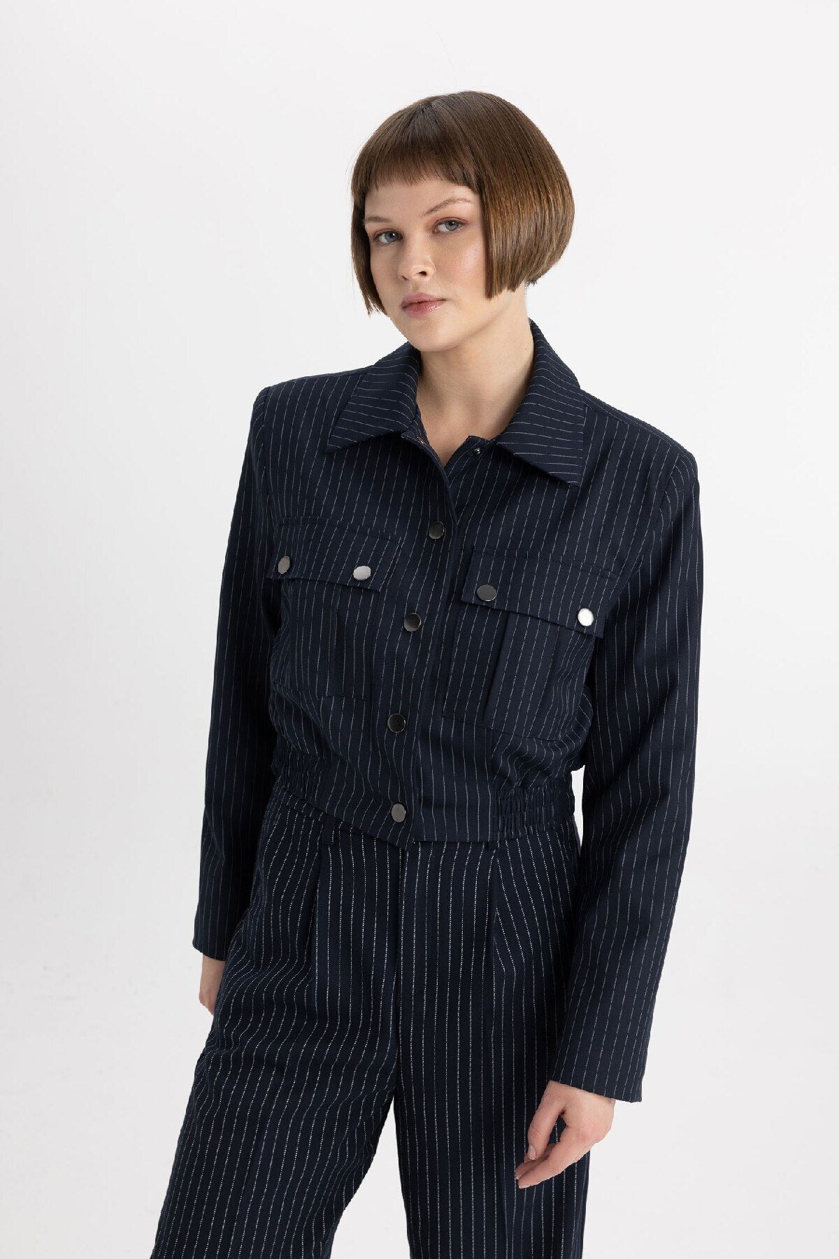 DeFacto-Regular Fit Jacket C1661ax24sp 4