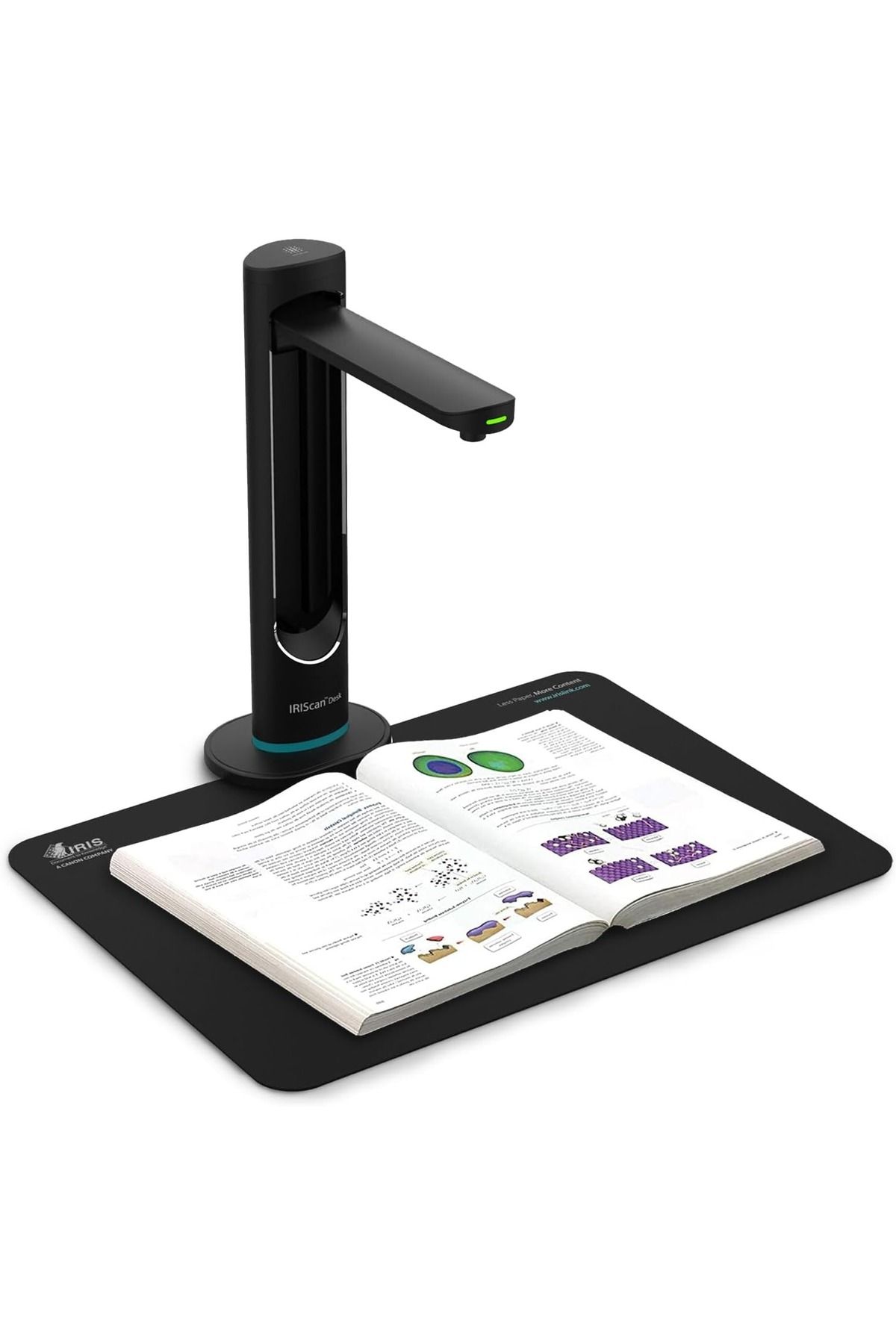 IRIScan Desk Pro A3 Kitap & Belge Tarayıcı, 2x16MP-32MP, AI Destekli, OCR & PDF Editör
