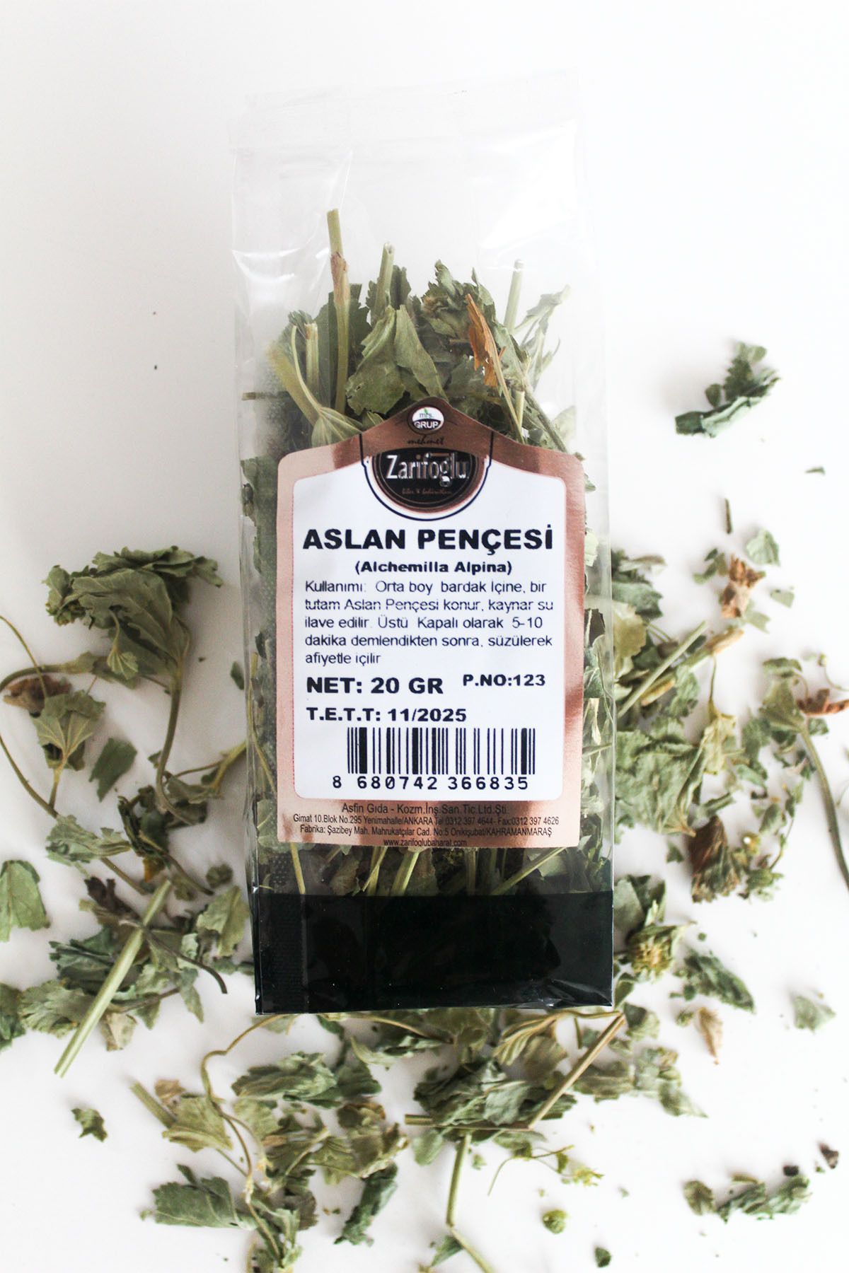 Aslan Pençesi Bitkisi Otu Bitkiler 20 gr