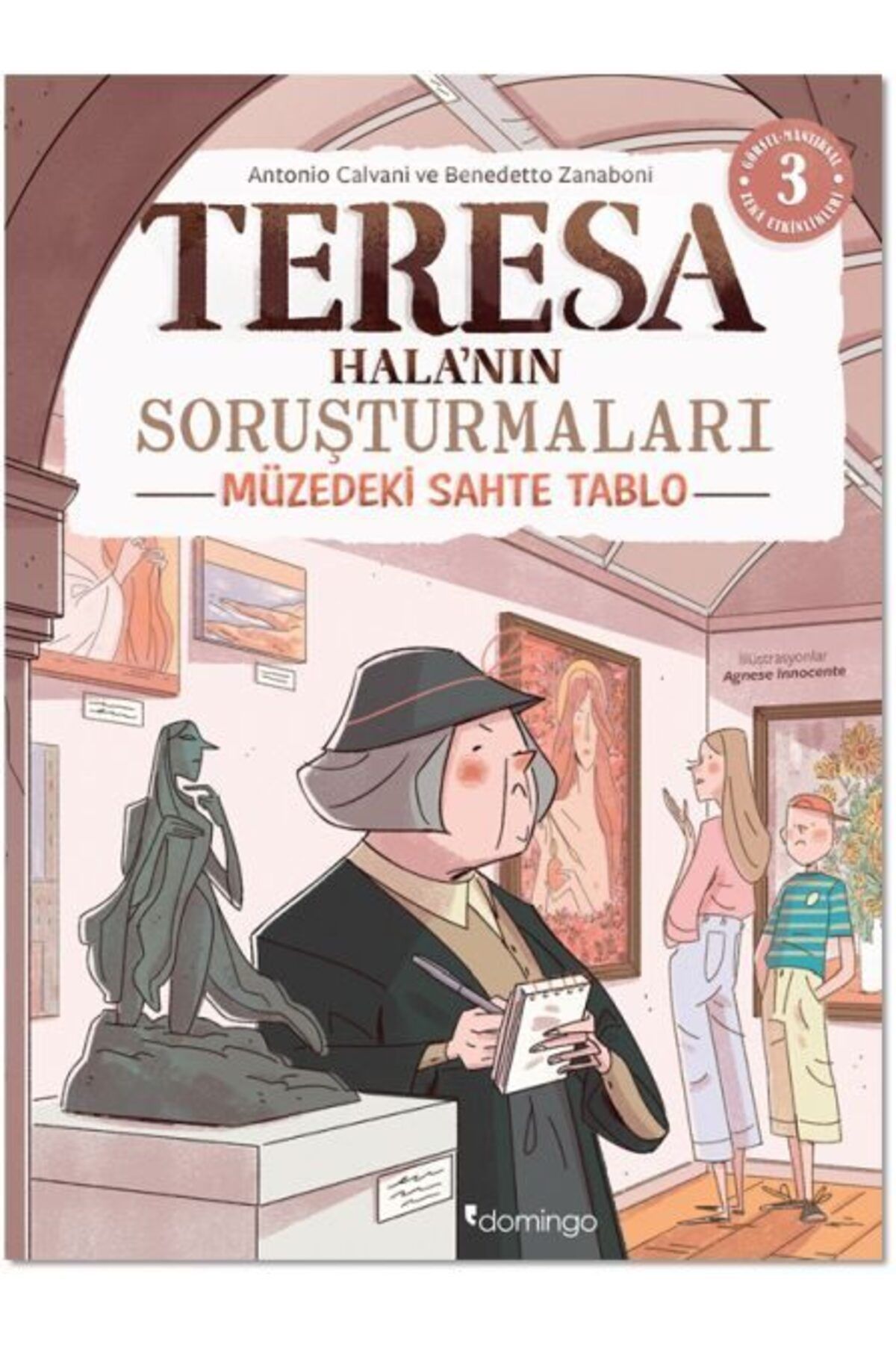 Domingo Yayınevi Görsel Mantıksal ve Bilişsel Beceri Etkinlikleri 79 Yaş Teresa Halanın Soruşturmaları 3