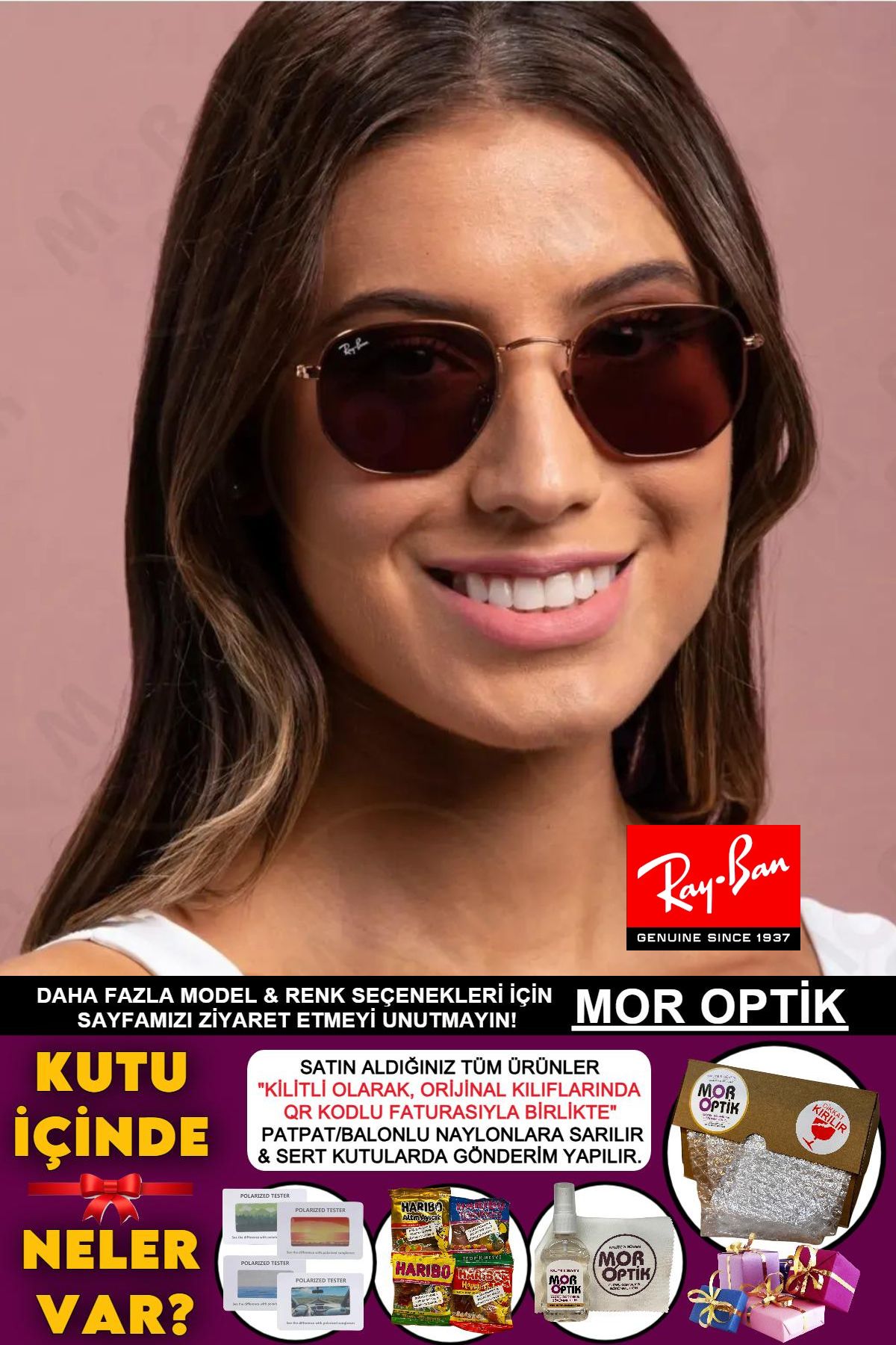 عینک آفتابی ری بن 0RB3548N 91244354