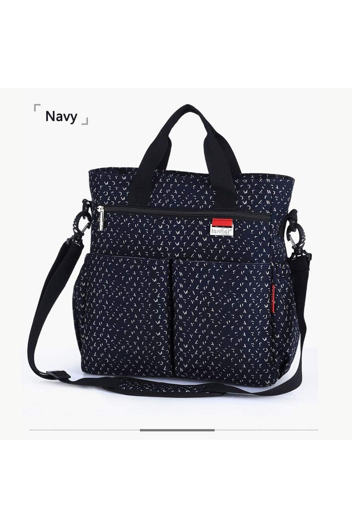 Yelajoy-Baby Diaper Bag, Handbag Large Capacity, Mummy Nappy Nursing Bag, Travel for Baby Care, Navy 3