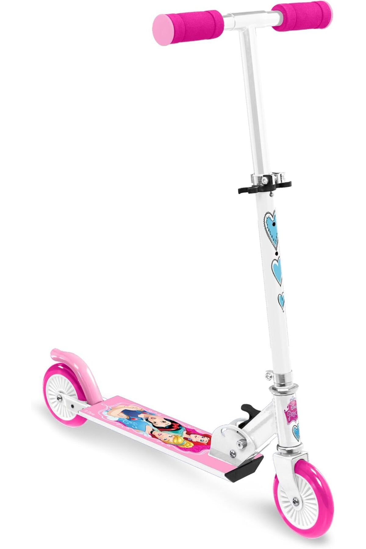 Disney Trotineta Pliabila Cu 2 Roti, 3+ Ani, Max 50 Kg, Multicolor, Princess, Disney Femeie - One Size