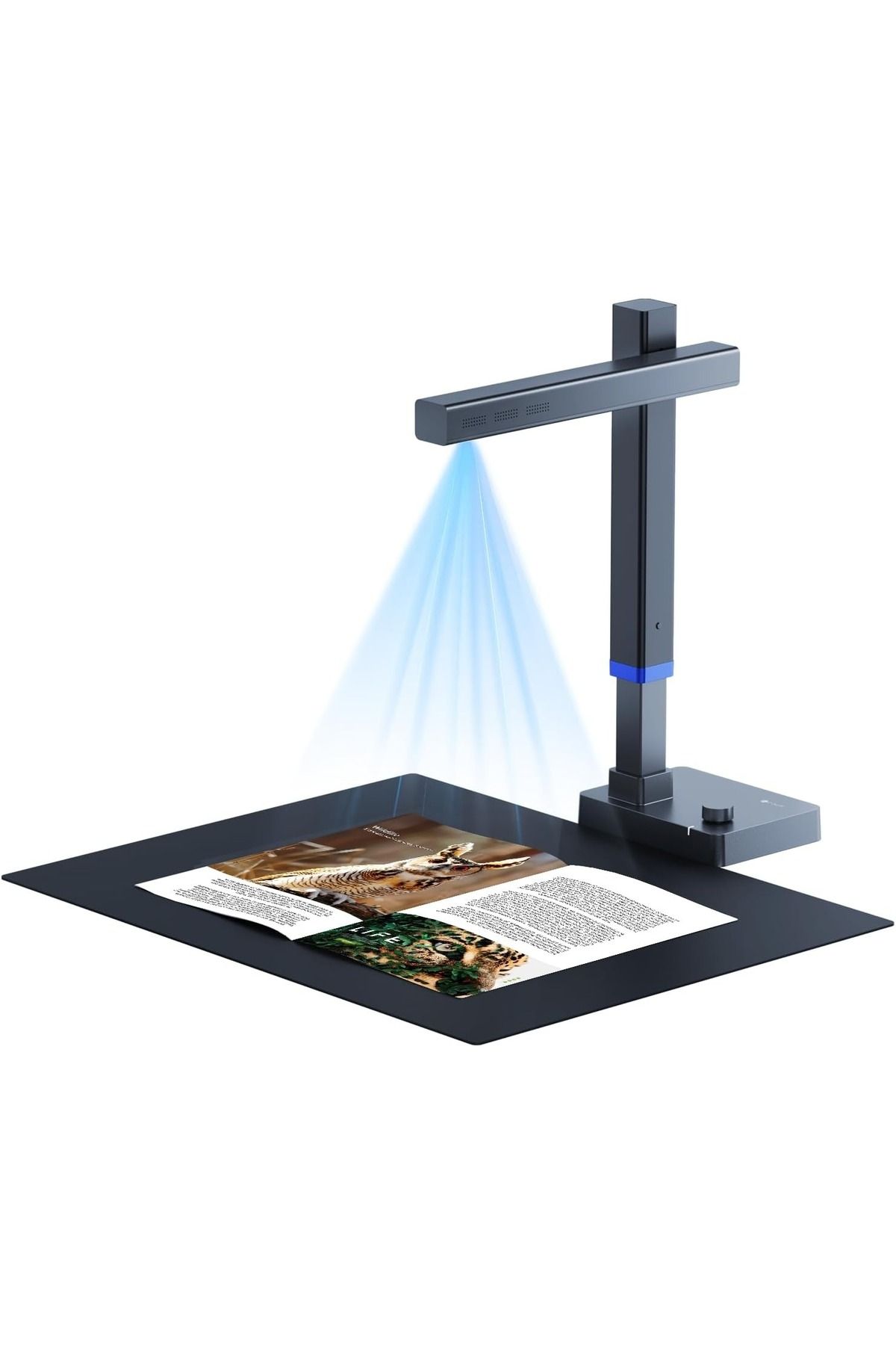 CZUR Shine Ultra Pro 24MP Taşınabilir A3 Kitap & Belge Tarayıcı, OCR & LED Işıklı