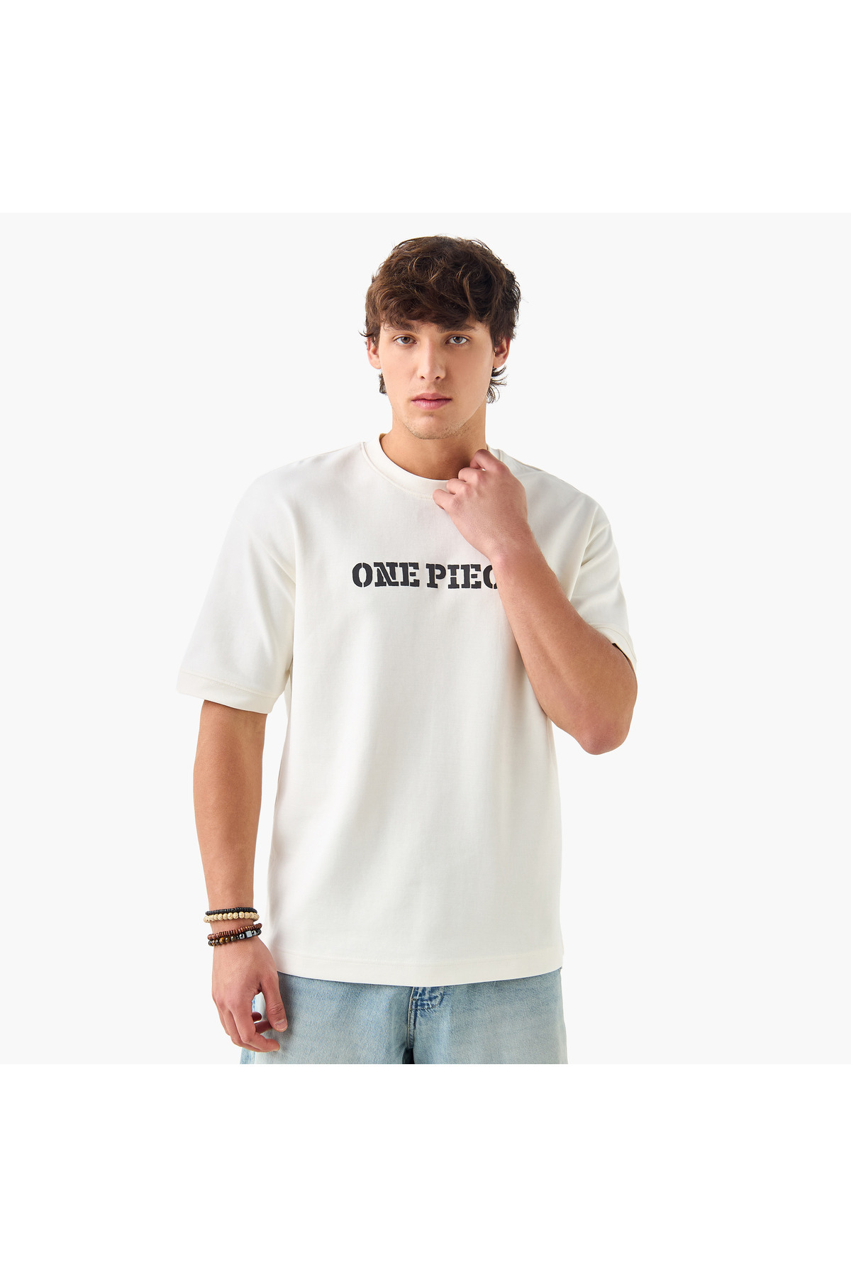 SP Characters-One Piece Print T-shirt 3