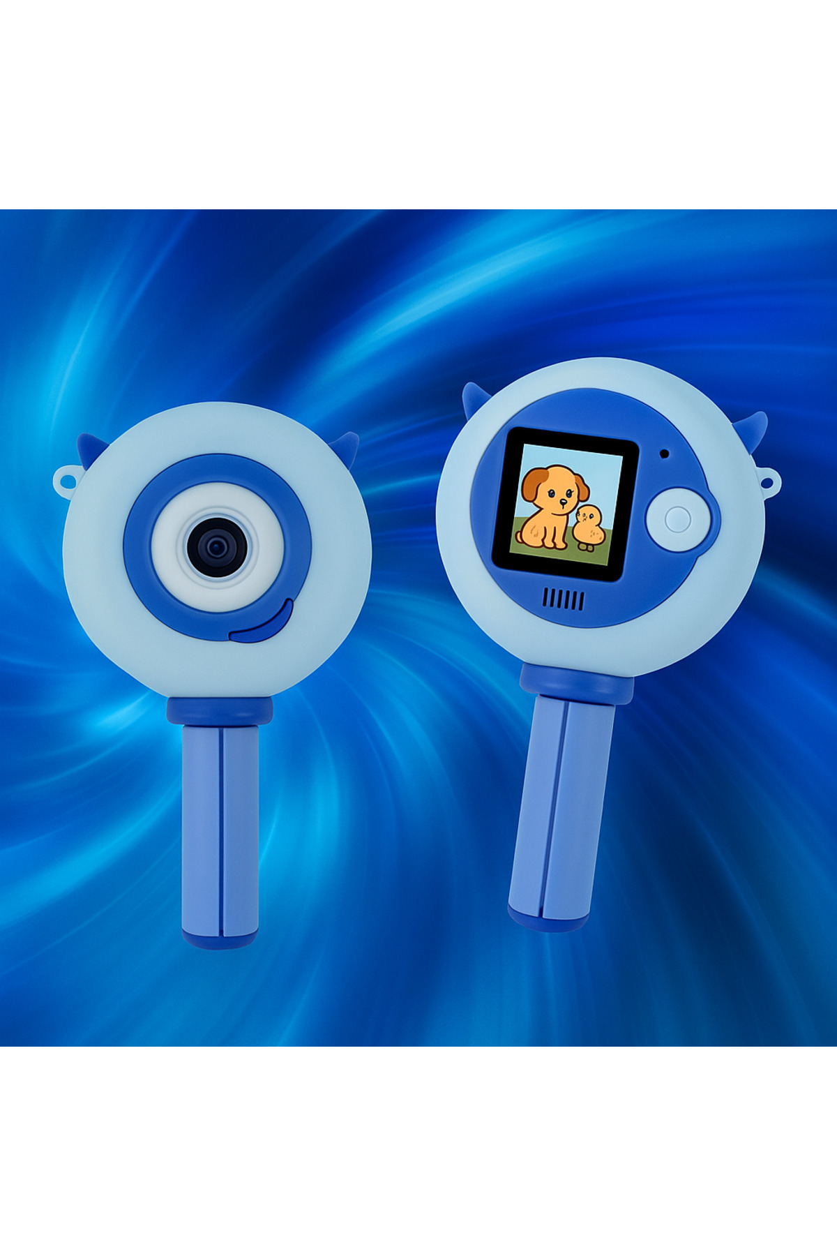 Ahanda Buldum Taşınabilir 1080p Dijital Video Kayıt Fotoğraf Çocuk Kamerası 2.0 Inç Ips Ekran + Oyun