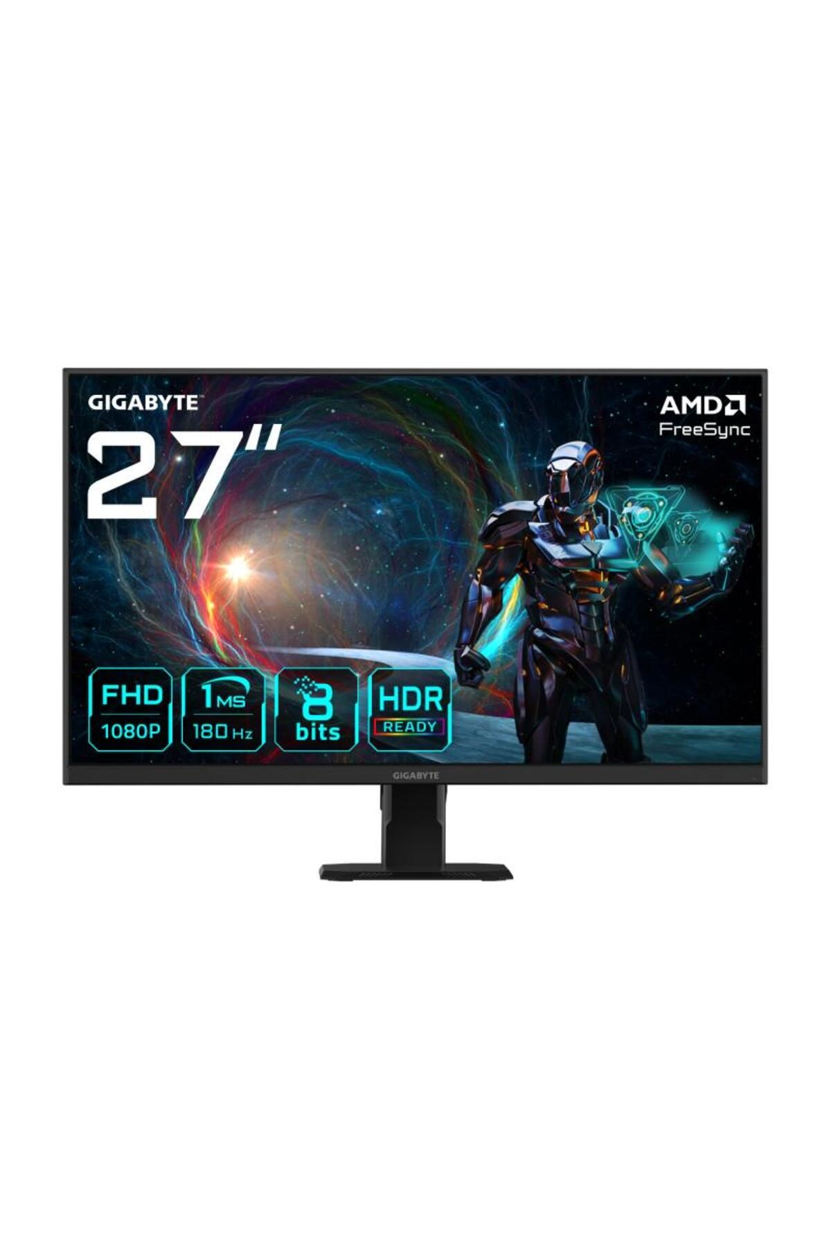 Gigabyte-Monitor Gaming, IPS, FHD, DisplayPort, HDMI, FreeSync, Hz, ms, Negru 2