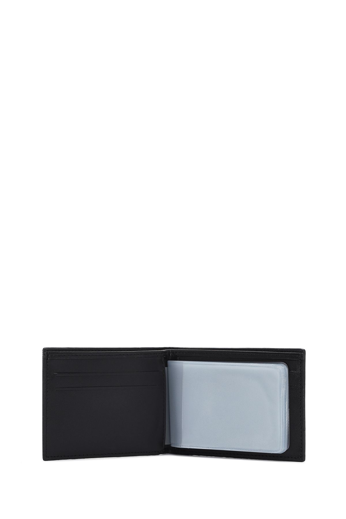 Derimod-Men's Black Leather Wallet - 000a2d308026 6