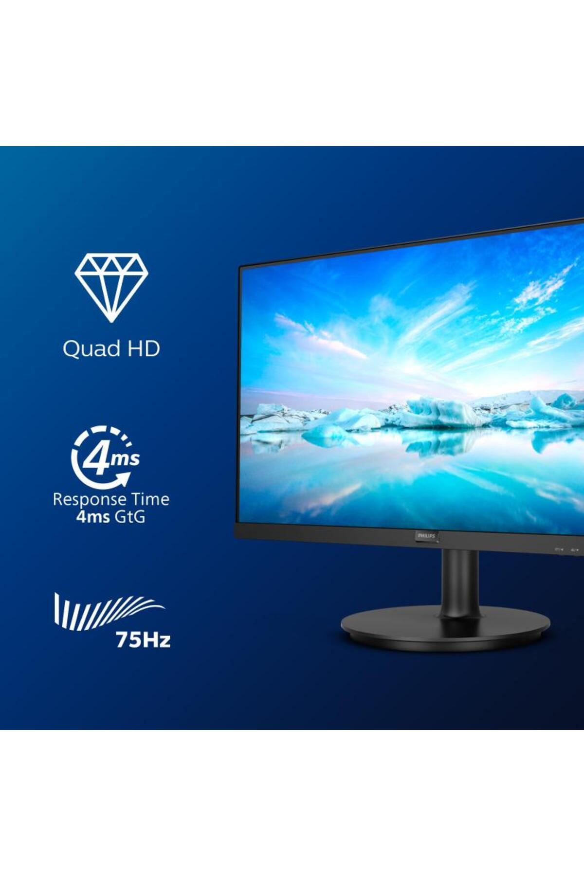 Philips-Monitor LCD Philips 275V8LA, VA, LCD, 27 inch, QHD, 75 Hz, negru 6