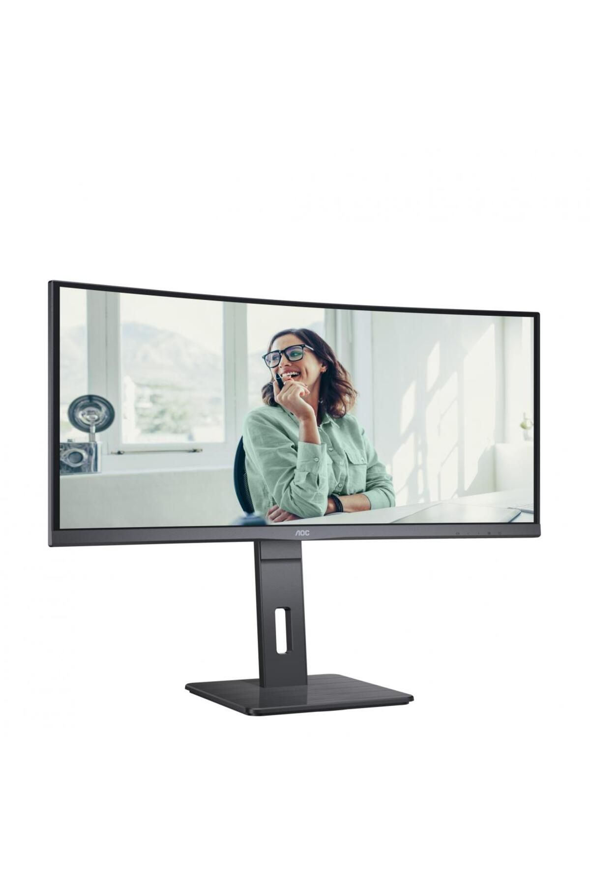 Aoc-Monitor VA, WQHD, 100Hz, 4ms, 1ms, Boxe HDMI, DisplayPort, USB, Negru 5