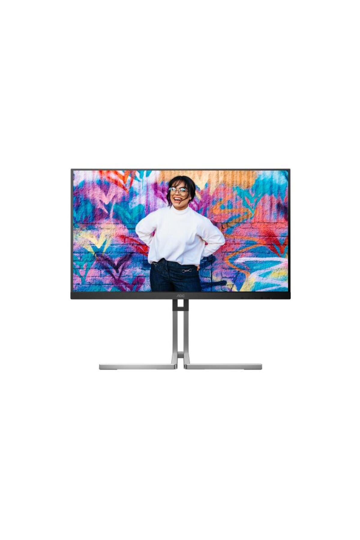 Aoc-Monitor IPS, QHD, 75 Hz, 4 ms, HDR400, Boxe Pivot, HDMI, DisplayPort, USB, Negru 3