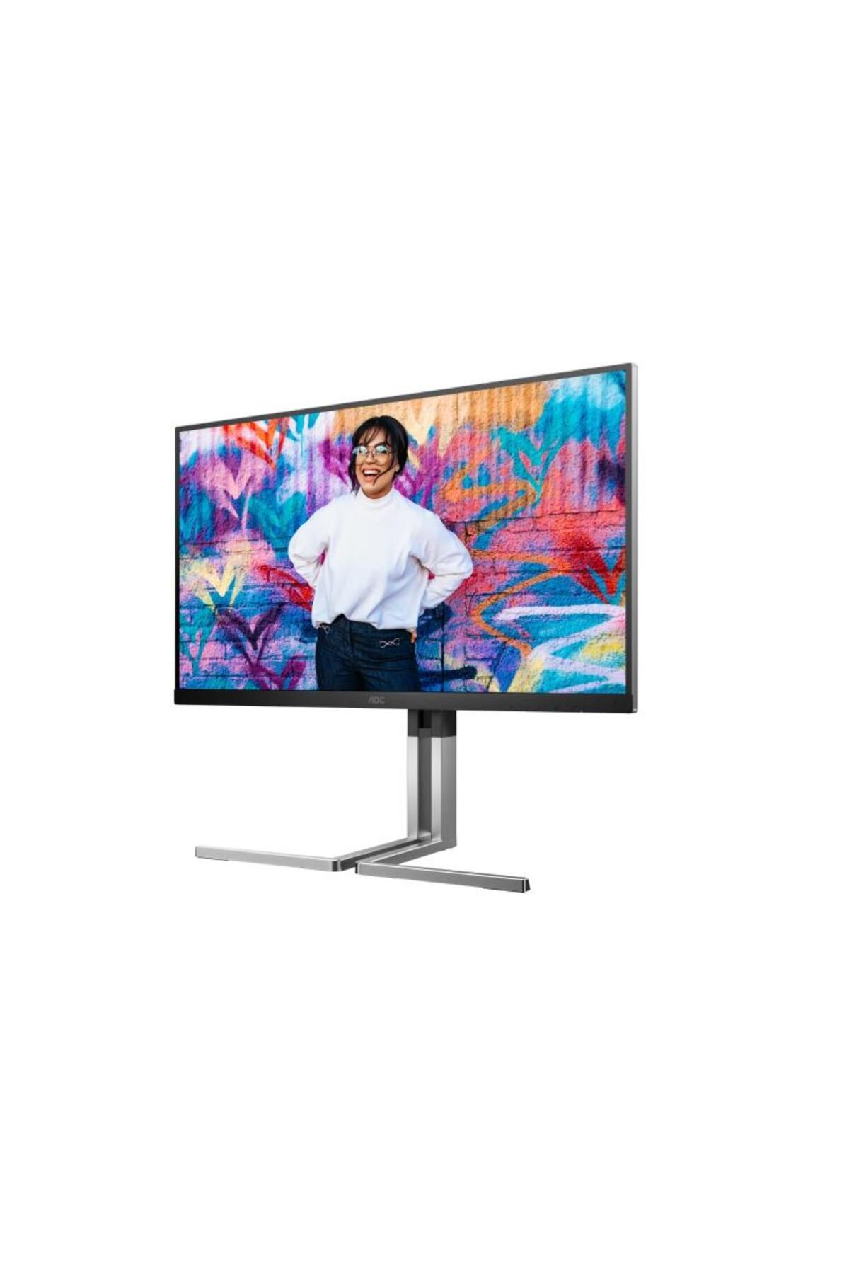 Aoc-Monitor IPS, QHD, 75 Hz, 4 ms, HDR400, Boxe Pivot, HDMI, DisplayPort, USB, Negru 5
