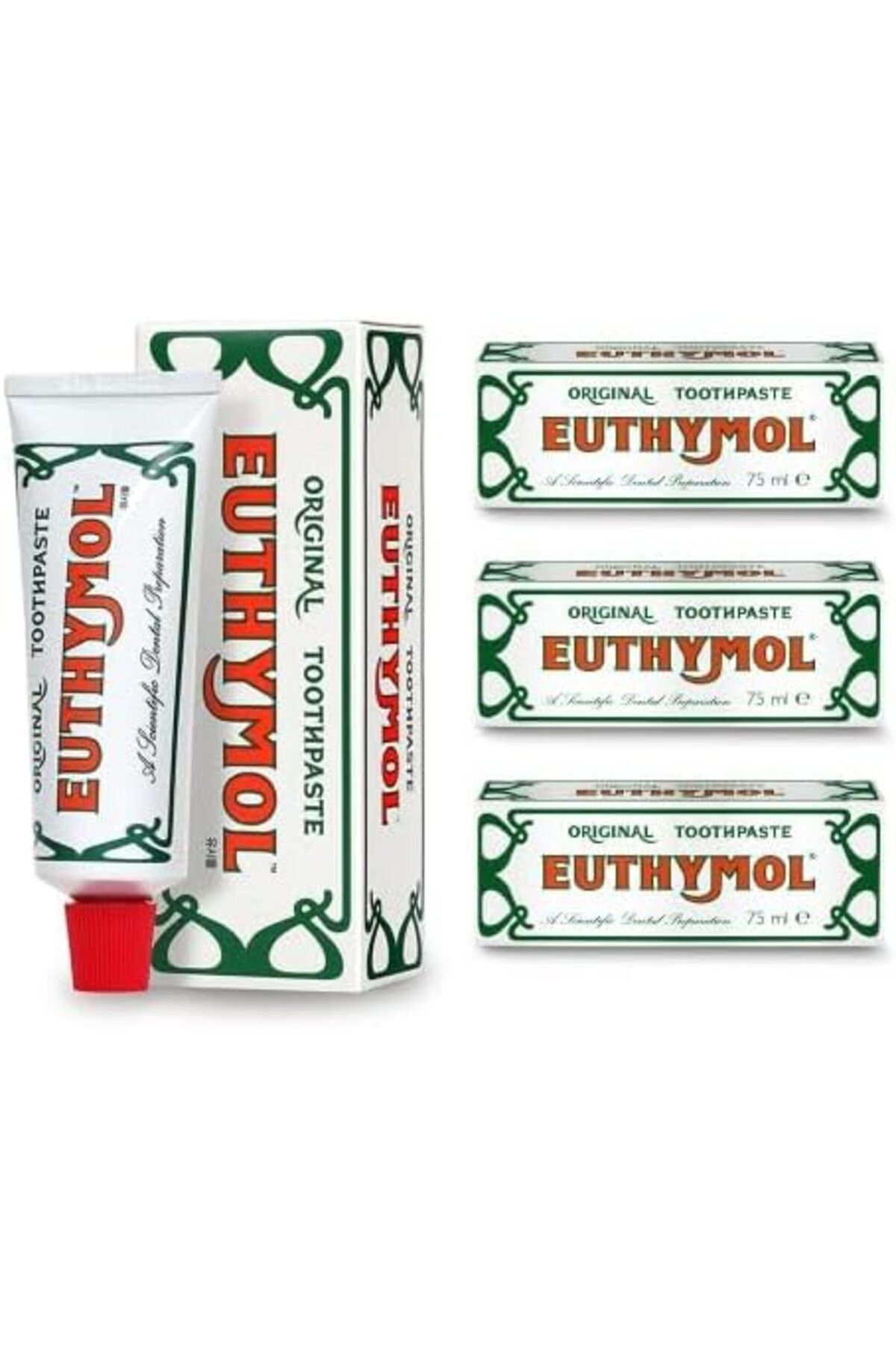 EUTHYMOL-original toothpaste 75ml 3 (triple pack) 2
