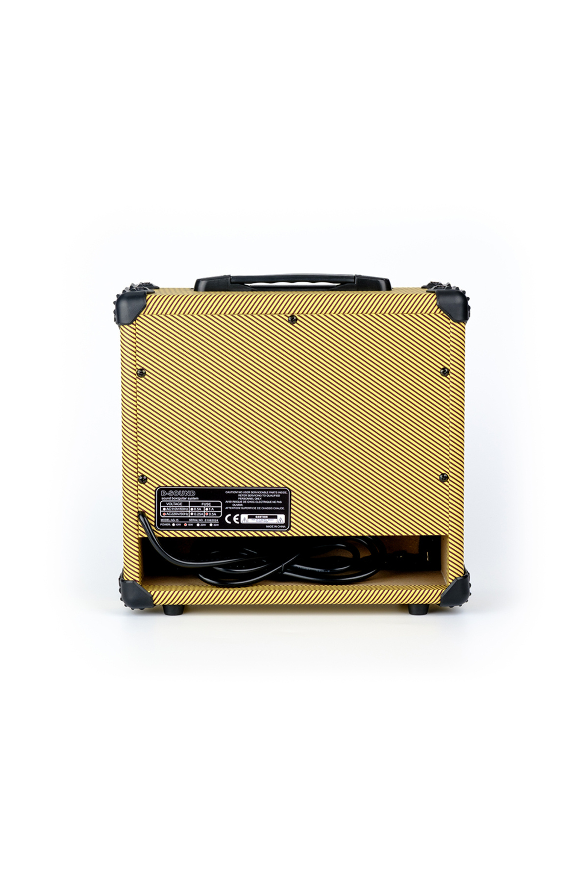 D-sound-Ag-15 Watt Dual Input Instrument Amplifier 3
