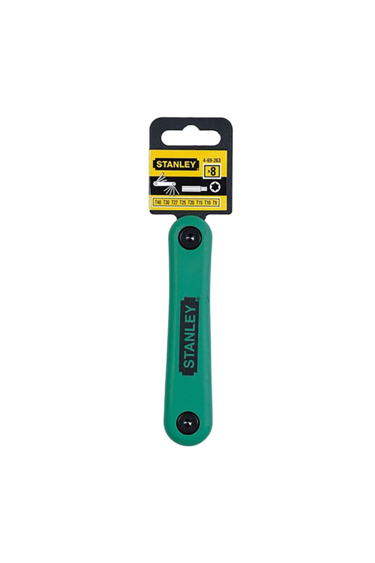 Stanley-8-in-1 Corrosion-Resistant Folding Torx Keys 4-69-263 1
