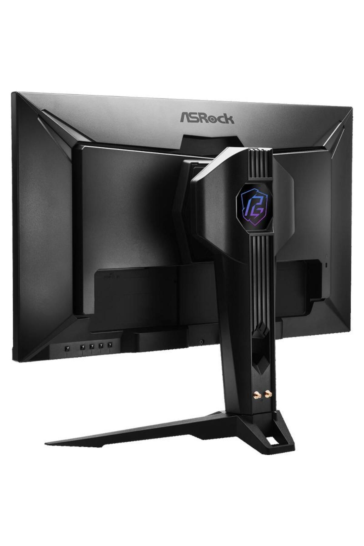 ASROCK-Monitor Gaming LED IPS QHD 180Hz, 1ms, FreeSyncTM, VESA DisplayHDRTM HDMI, Pivot, VESA, negru 6