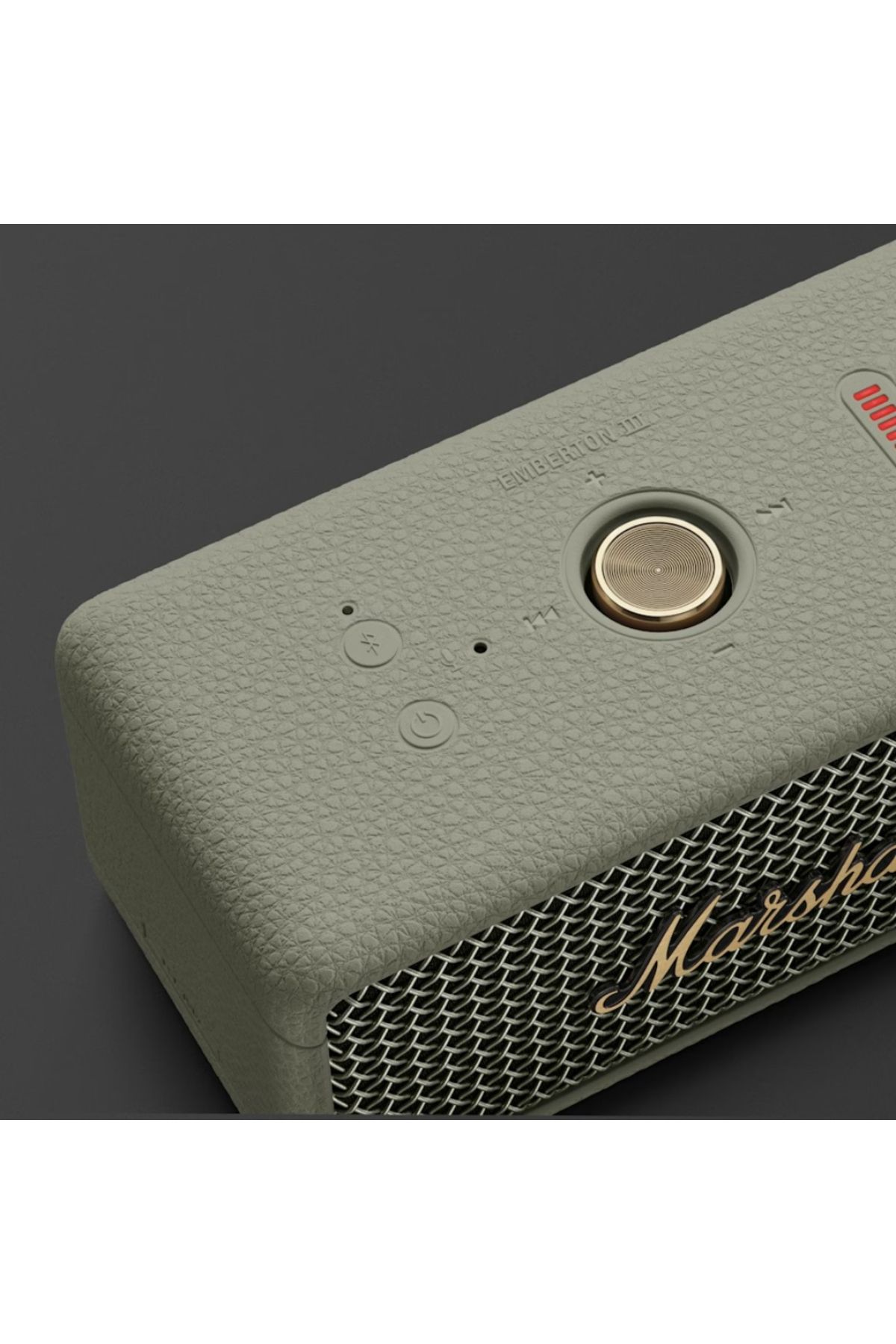 Marshall-Emberton III Compact Portable Wireless Speaker, 32H Playtime, IP67 Waterproof – Sage Green 6