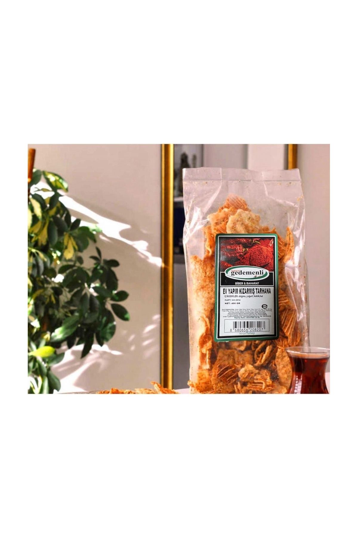 GEDEMENLİ Maraş Çerezlik Kızarmış Tarhana 400 gr 2 adet