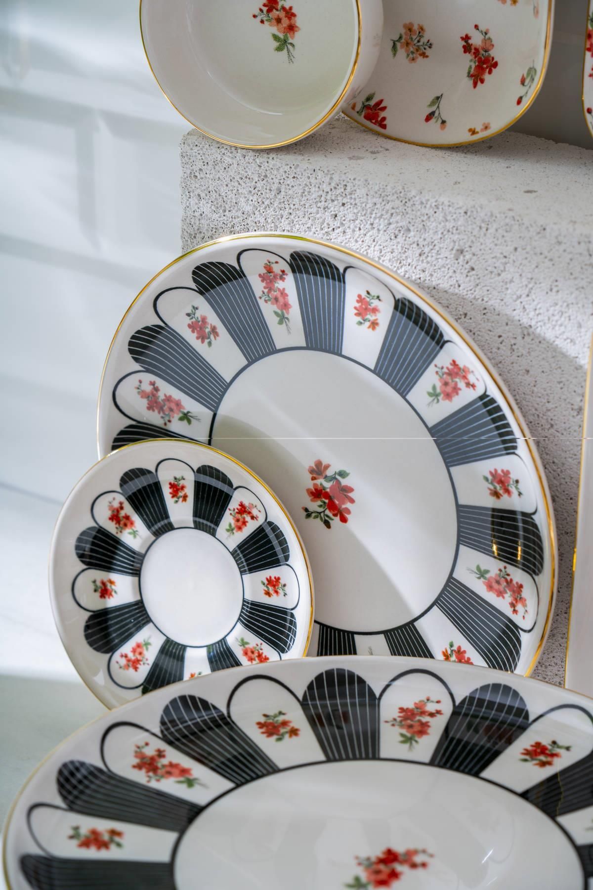 ACAR-Tulip 53 Piece Breakfast Set for 12 People 3