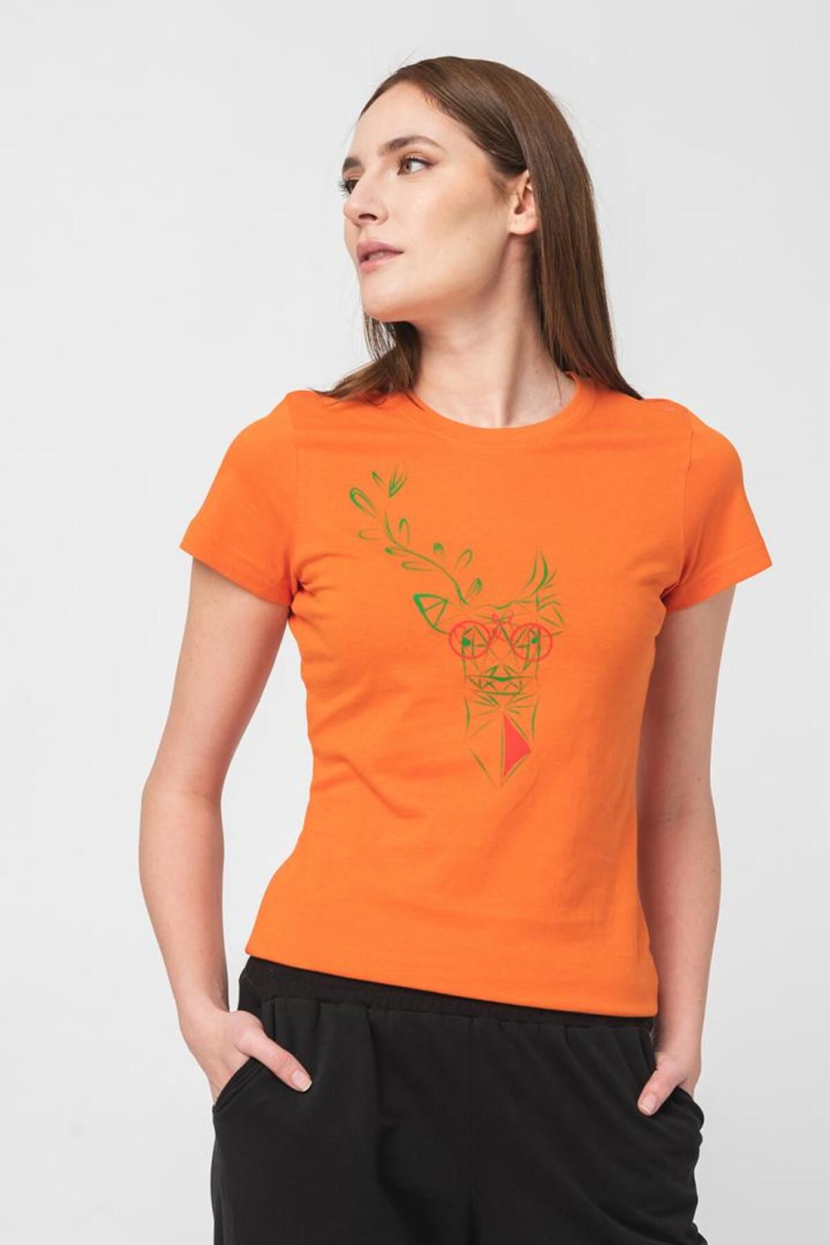 Pegas-Tricou obișnuit din bumbac Deer 4