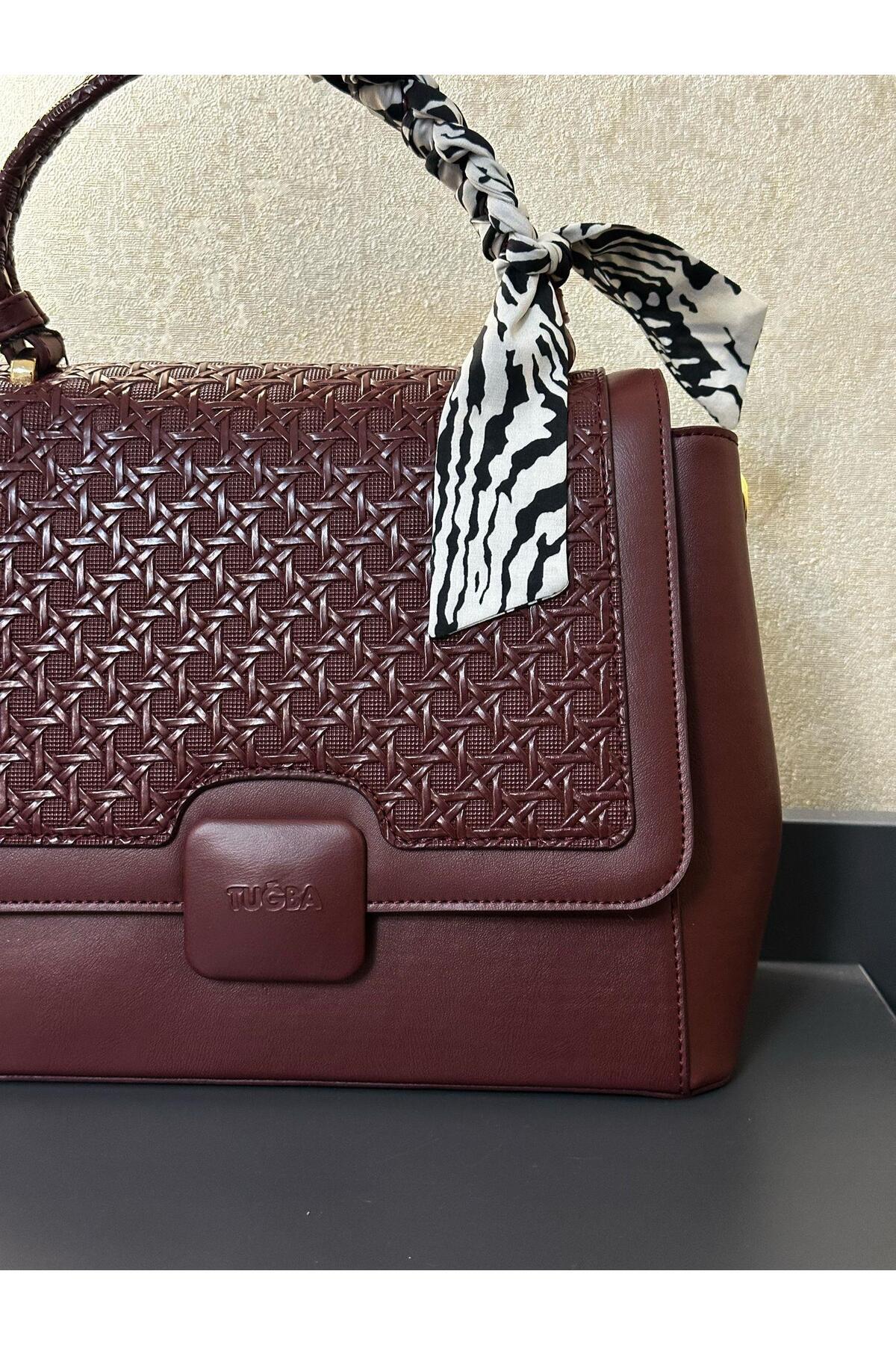 Tuğba-Shoulder Bag Designed as a Hand and Arm Bag Vs.Blkt.0193 4