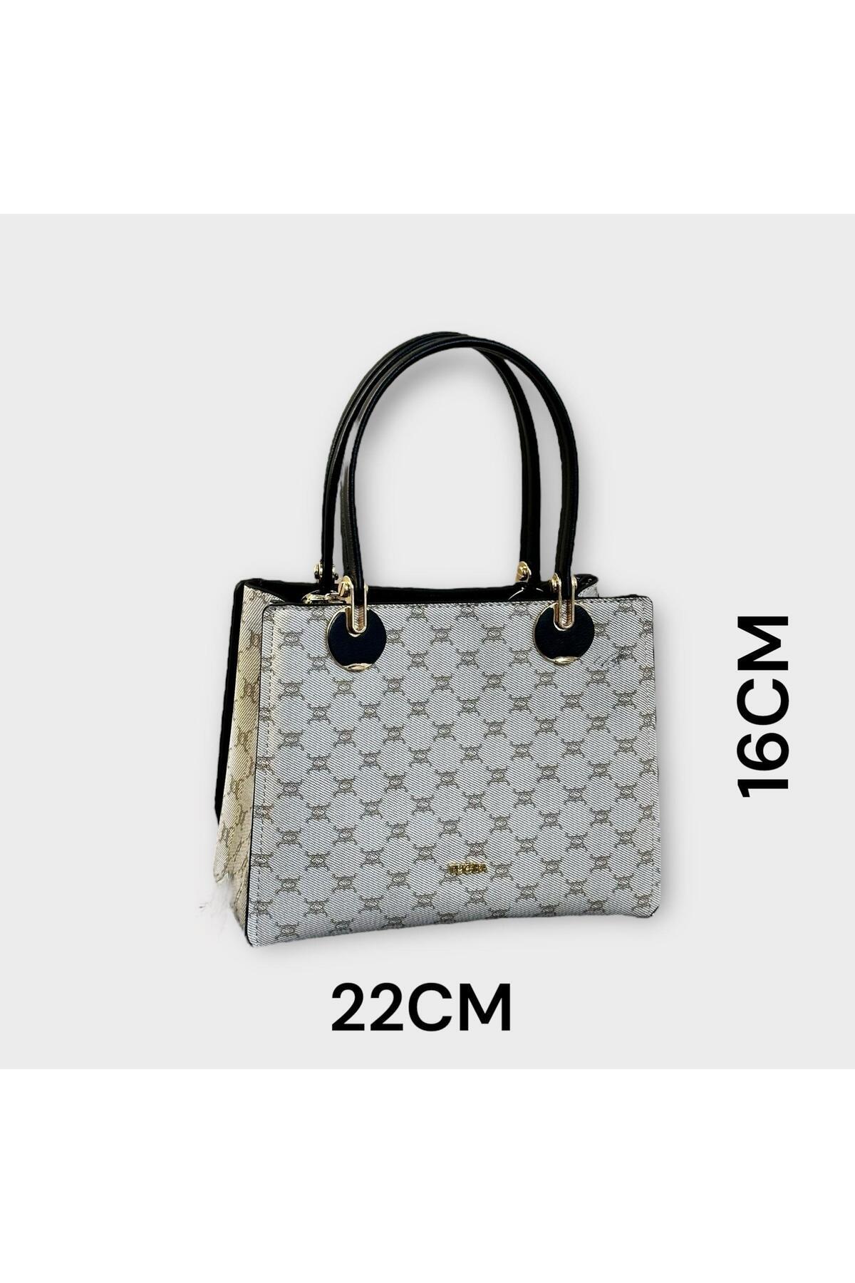Tuğba-Shoulder Bag Designed as Hand and Arm Bag Vs.Blkt.0192 2