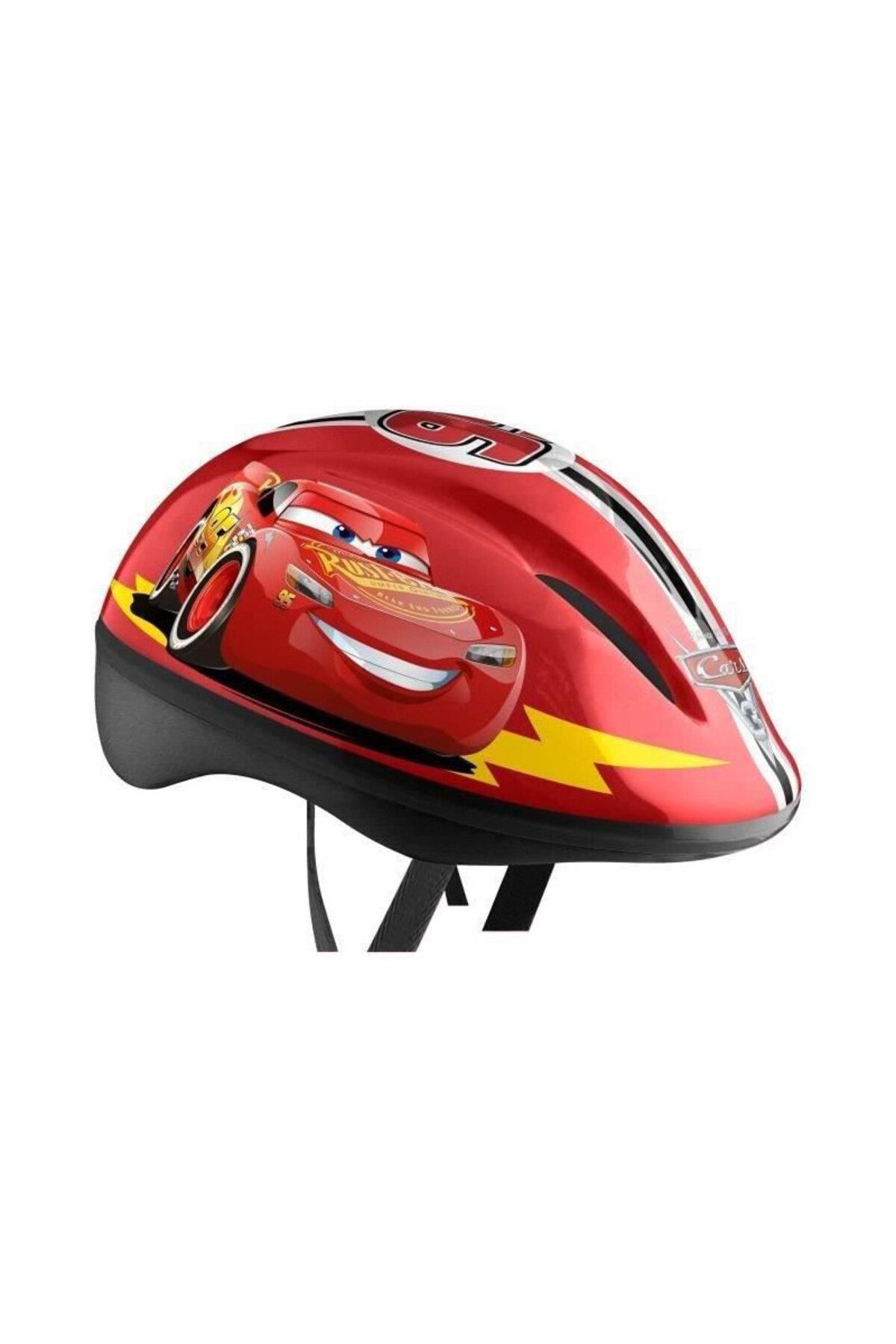 Disney-Casca de protectie pentru copii cu marime reglabila, 53-56 cm, multicolor, Cars 1