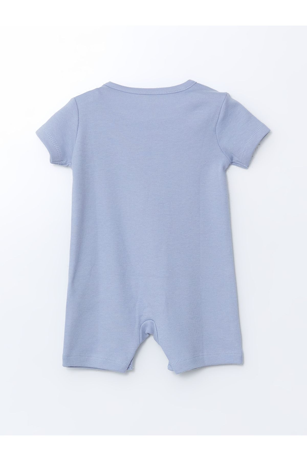 LC Waikiki-Crew Neck Printed Baby Boy Jumpsuit 2