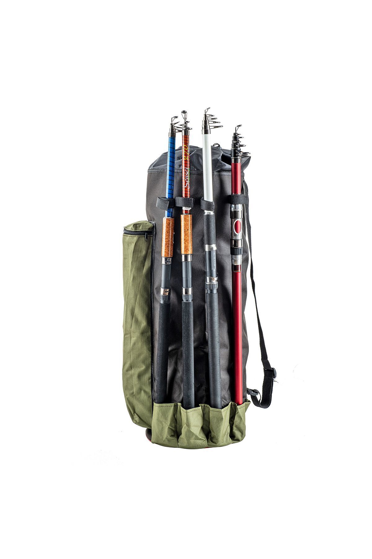 El Biz Kamış Çantası Boru Tipi Haki-Siyah 80 cm