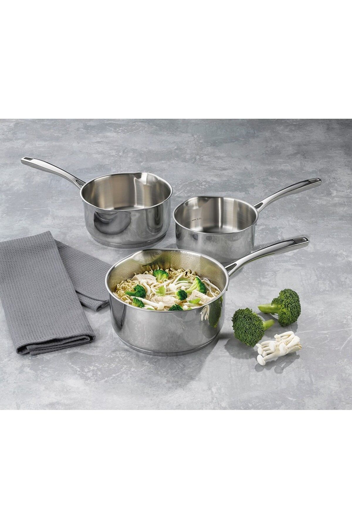 KELA Keck Lang-Stainless steel saucepan 18/10 FLAVORIA 16 cm 9