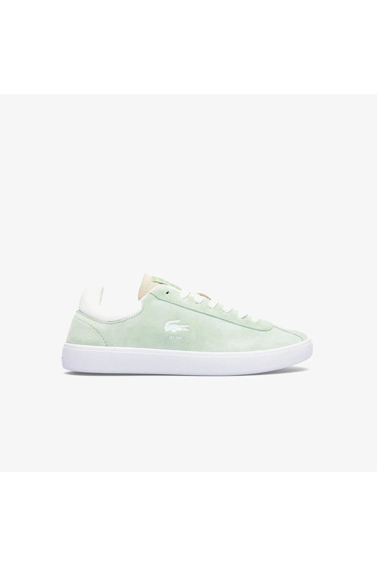 کفش کتانی بیس شات سبز زنانه Lacoste