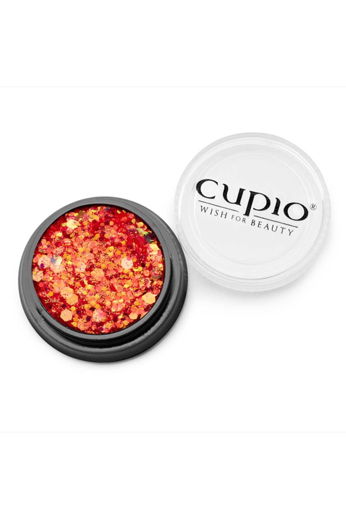 Cupio Paiete Holo Hexa Orange - One Size