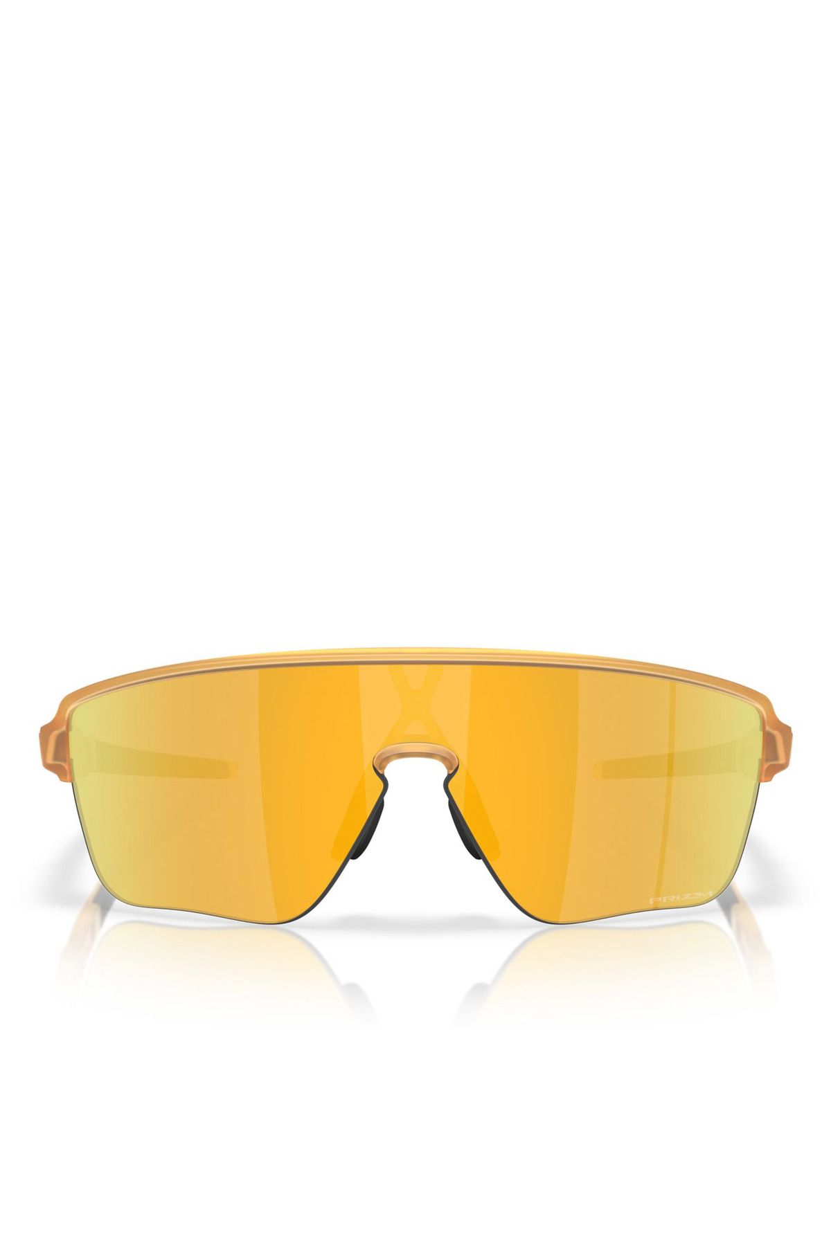 عینک آفتابی مردانه شفاف Corridor SQ OO9415 مستطیلی نارنجی Oakley