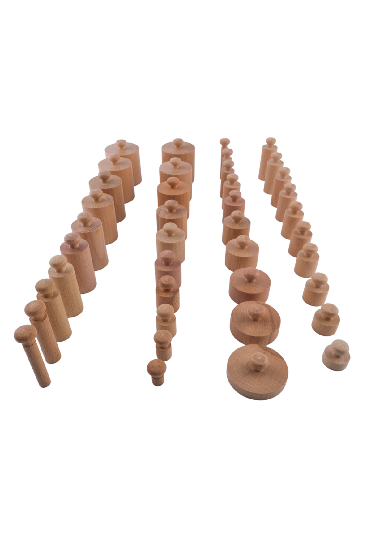 سیلندرهای دستگیره مونتهسوری - شیک و کاربردی