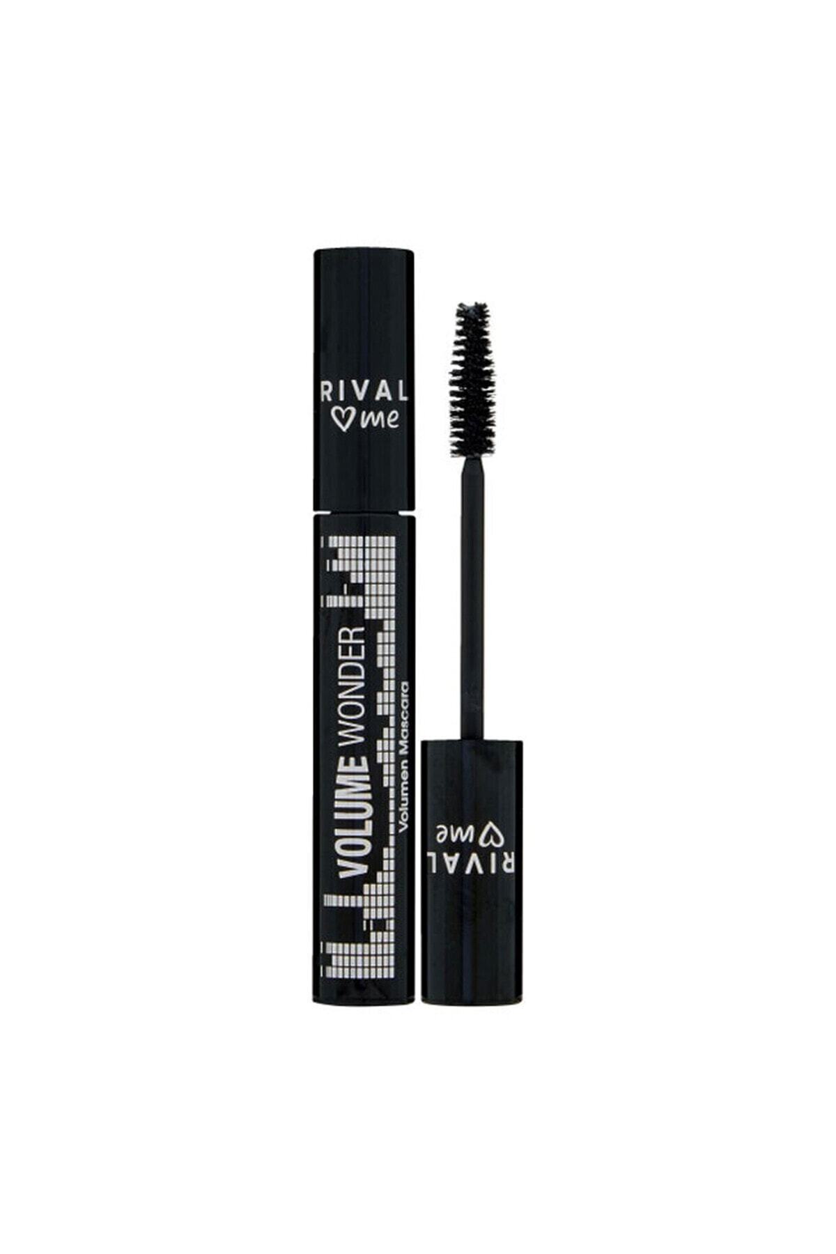 Rival Loves Me Siyah Hacim Veren Volume Wonder Black Maskara - 8 ml