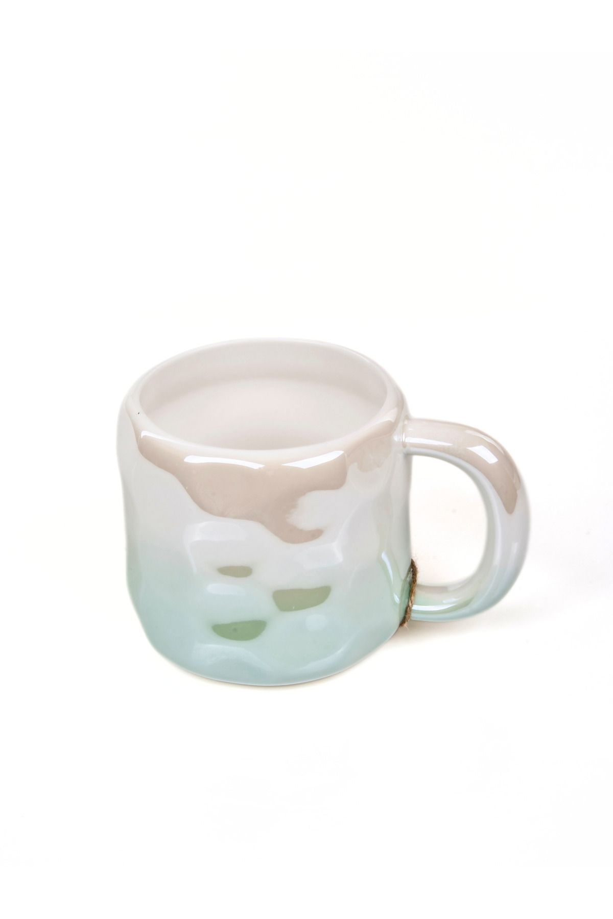 MUKKO HOME-400 ml Elegant Glossy Porcelain Mug Pearlescent Stylish Design, Daily Use and Special Gift Option 3
